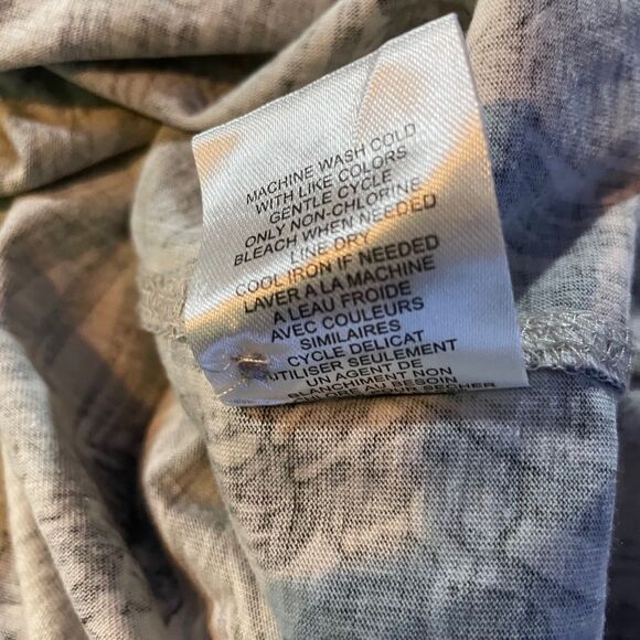 Thread Wave Polo Shirt Short Sleeve Lightweight Casual Cotton Floral Men's Large - Picture 7 of 8